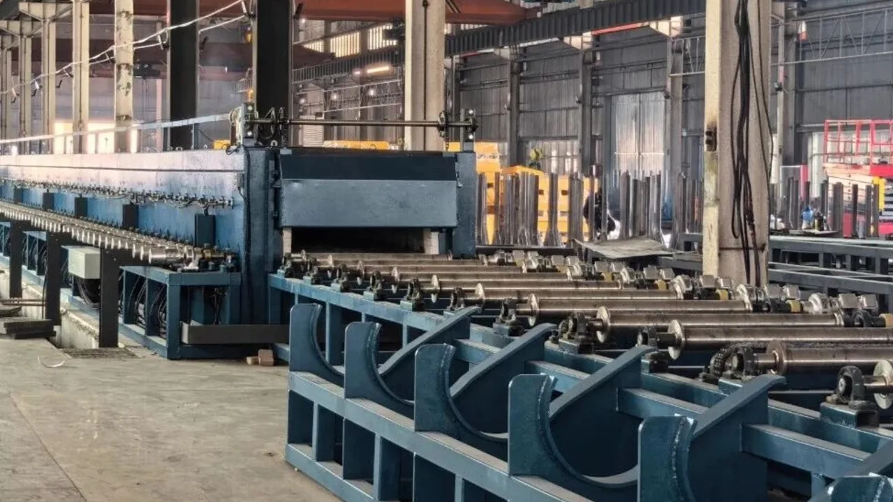 Phase II continuous roller-hearth heat-treatment line